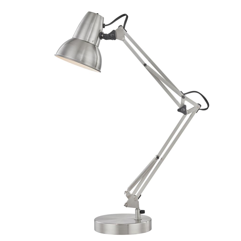Light Society Ethan 28 in. Satin Nickel Table Lamp was $35.14 now $21.56 (39.0% off)
