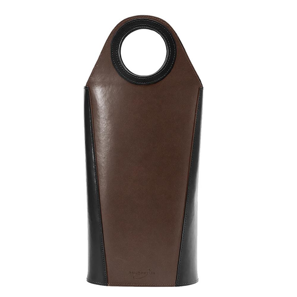 Oenophilia Tuscan 2-Bottle Walnut Tote