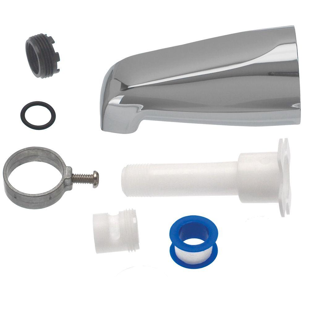 DANCO Universal Tub Spout in Chrome88702X The Home Depot