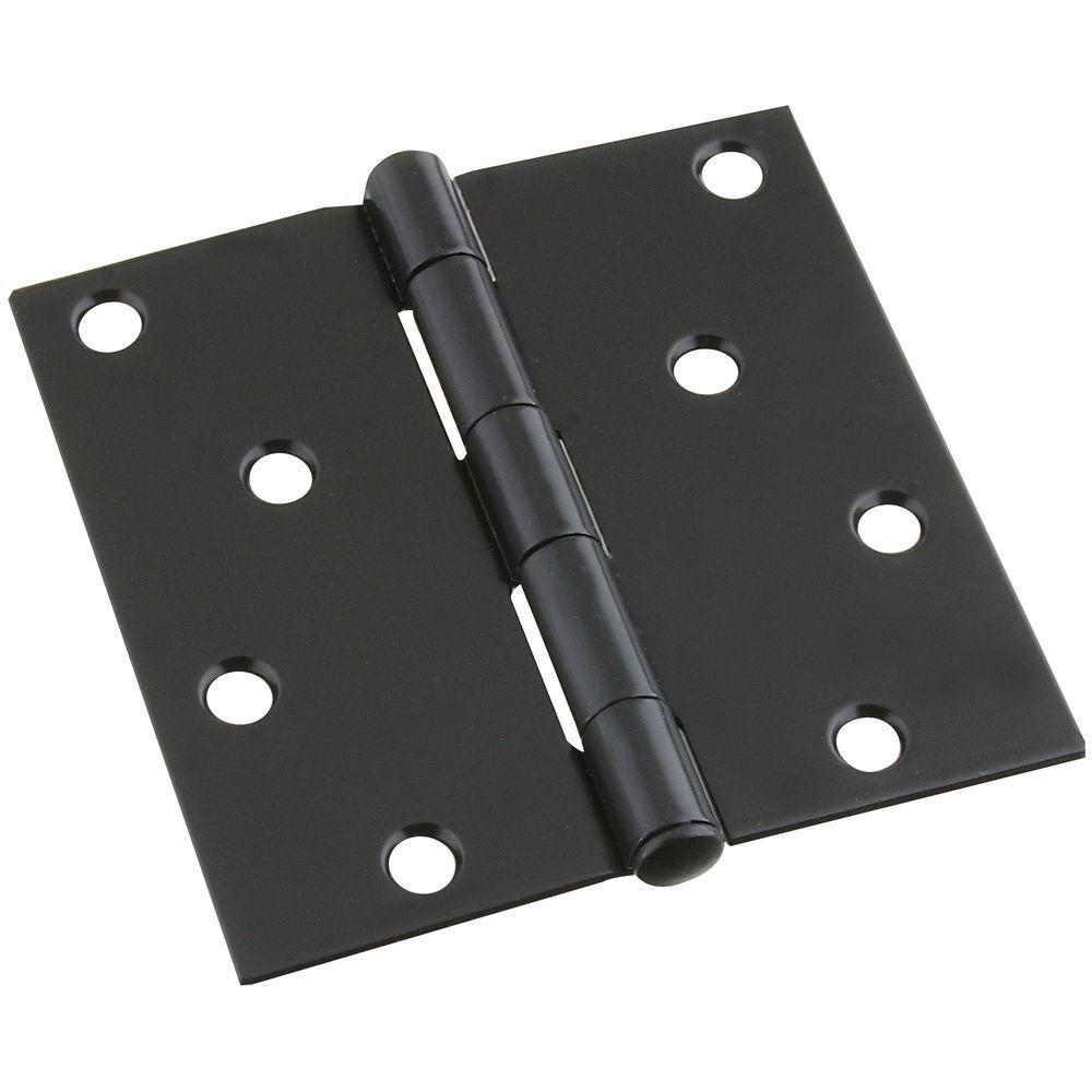 StanleyNational Hardware 4 in. Black Door HingeV8028 4X4 HINGE BLK
