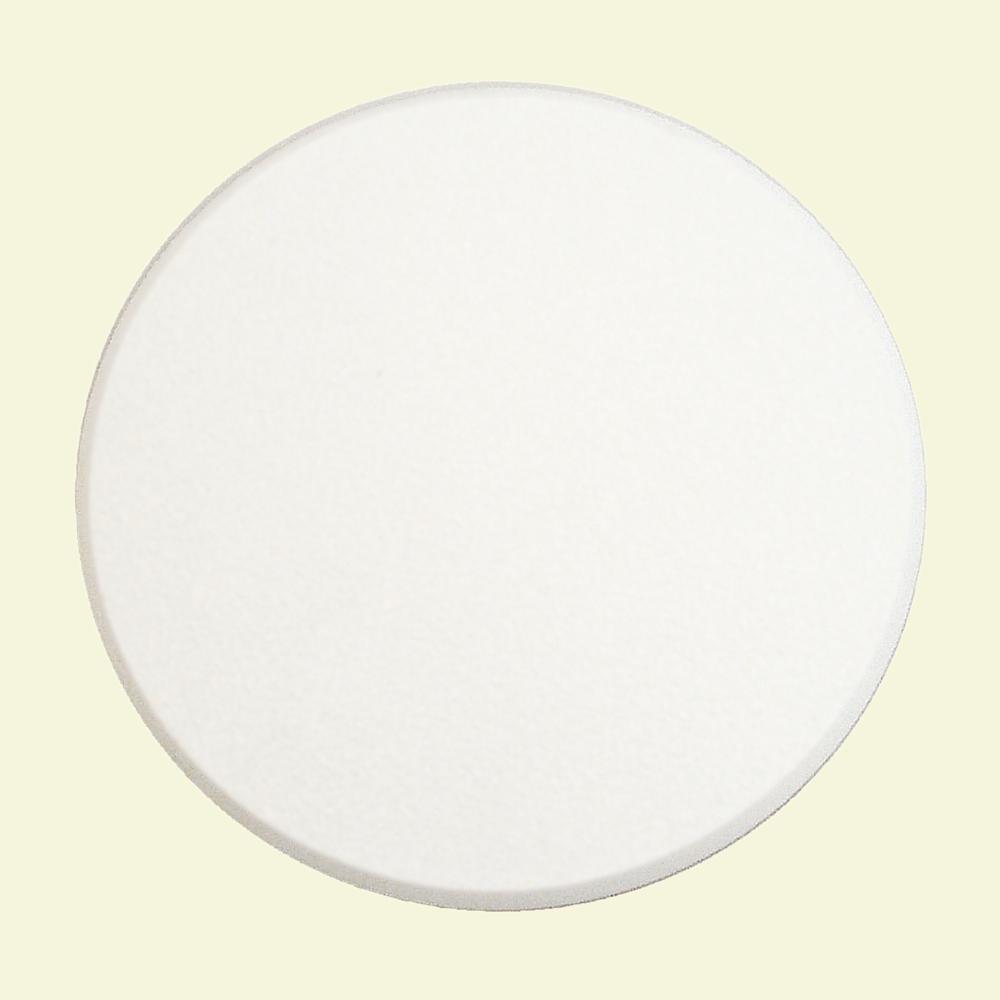 Prime Line 5 In White Adhesive Backed Textured Wall Protector