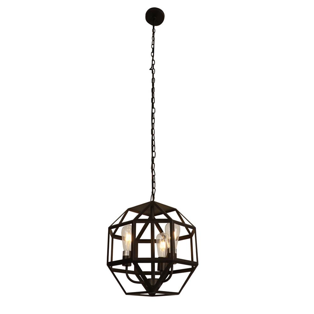 Warehouse of Tiffany Serapiko 10 in. 3-Light Antique Bronze Edison ...