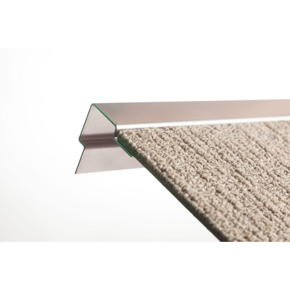 Stairnosing 4 Ft Standard Stair Nosing In Stainless Steel For 4 Ft Standard Stair Nosing