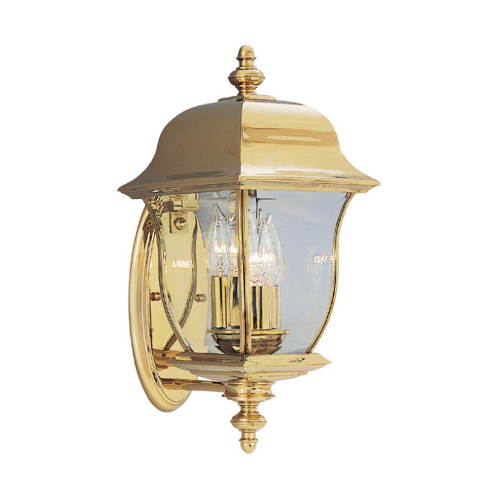 polished brass designers fountain outdoor lanterns sconces 1542 pvd pb 64_1000