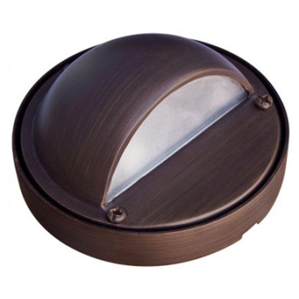 Filament Design Ashler 1Light Weathered Brass Outdoor SurfaceMount Step LightCLIDBM9284