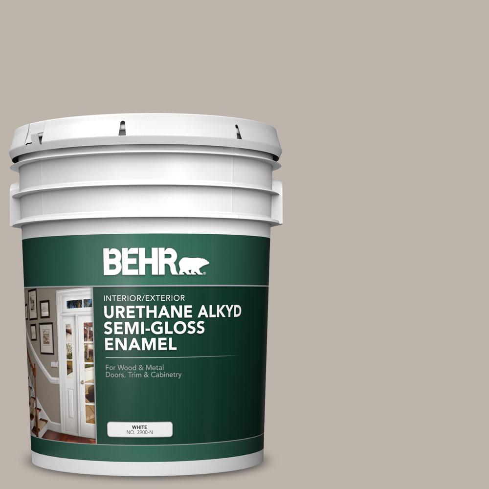 BEHR 5 gal. Home Decorators Collection HDCCT21 Grey Mist Urethane