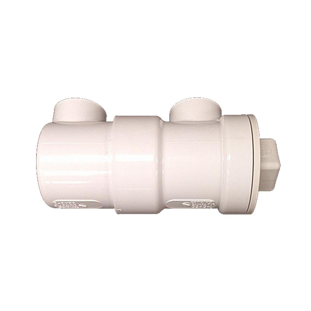 CANPLAS Endura 11/2 in. InLine Drain Strainer in White393243AW The