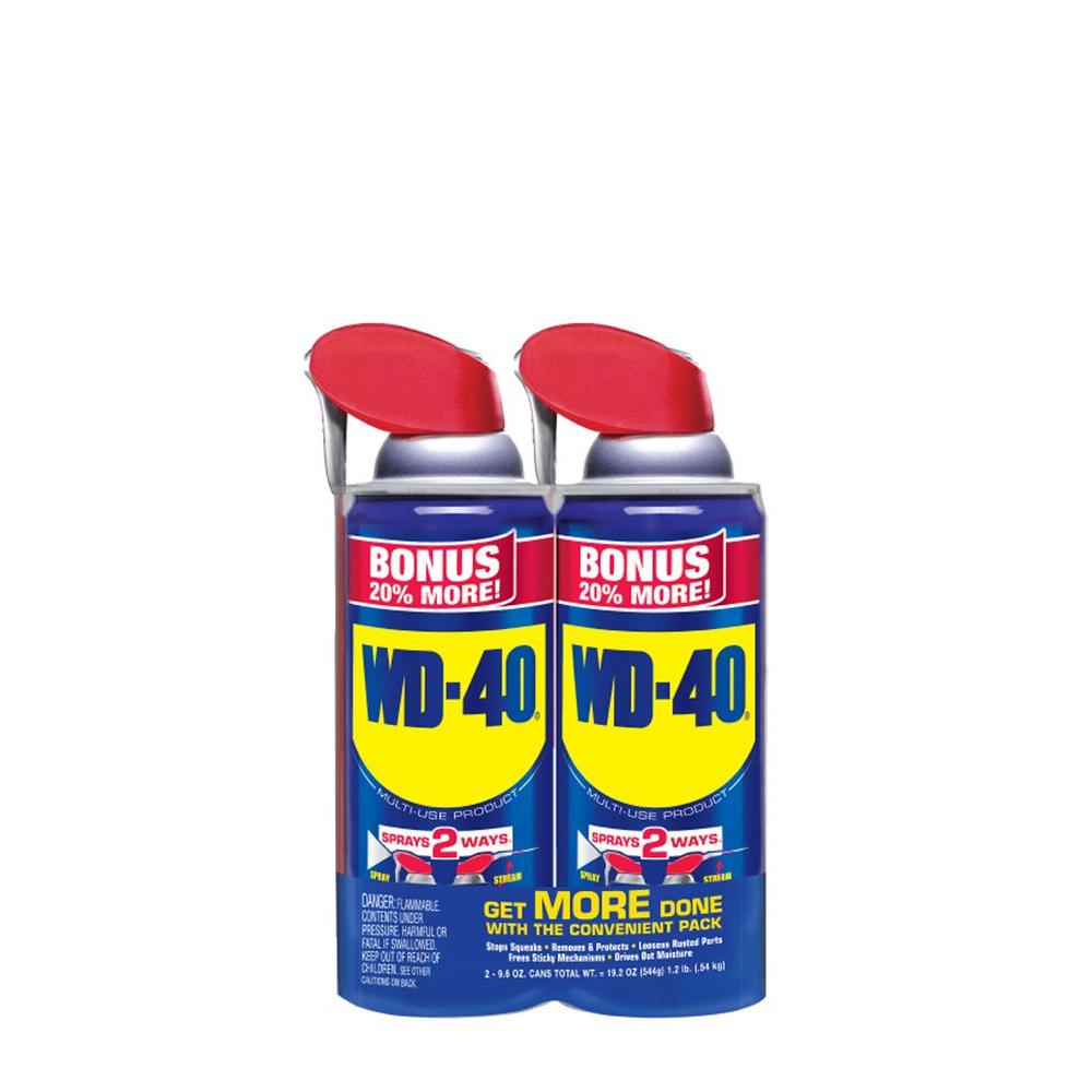 WD40 9.6 oz. MultiPurpose Lubricant (2Pack)490200HO The Home Depot