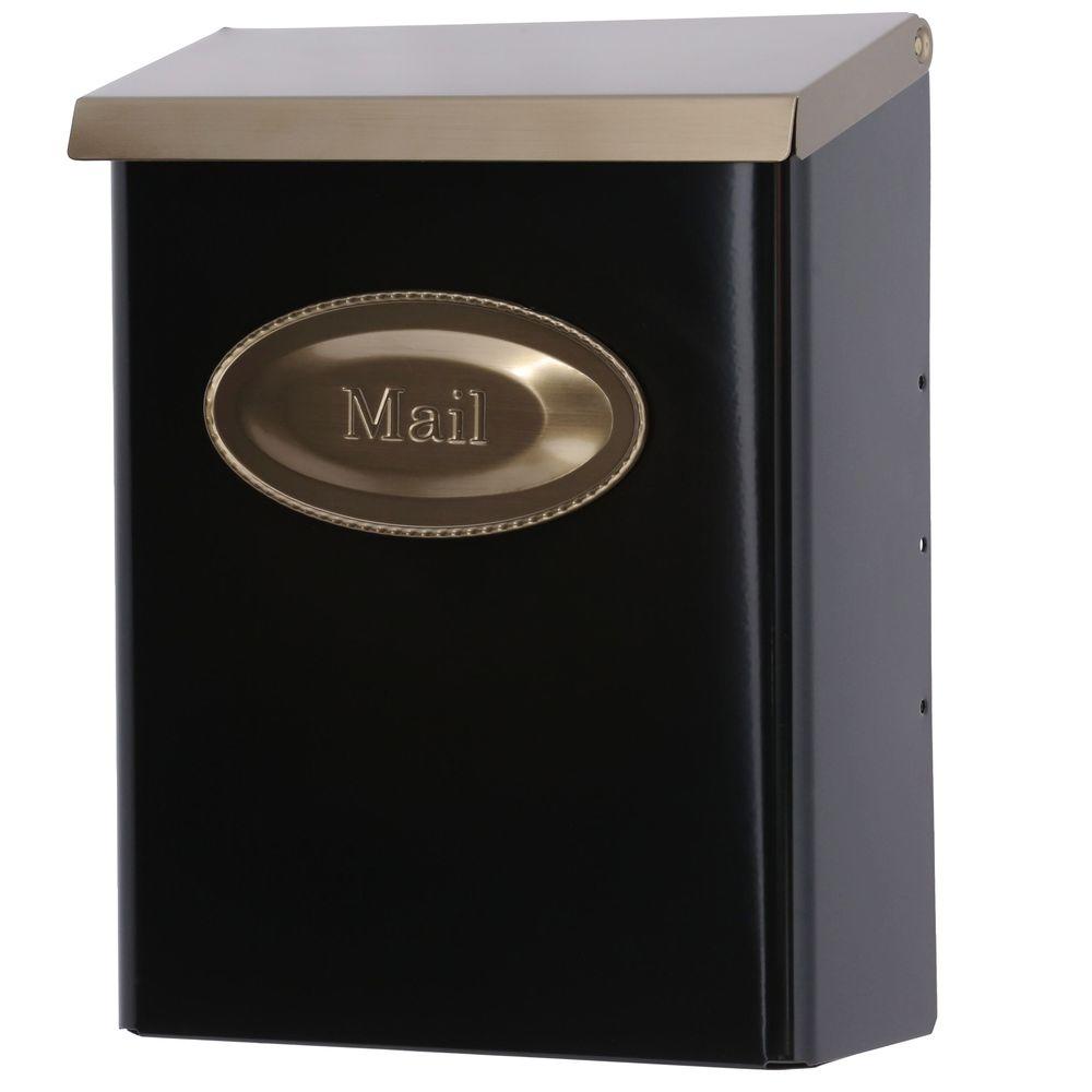 Gibraltar Mailboxes Designer Bronze with Satin Nickel