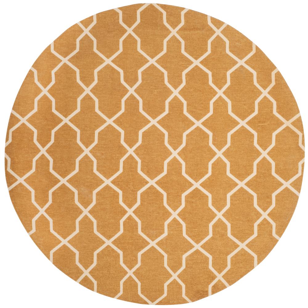 Safavieh Himalaya Yellow/Multi 6 ft. Round Area RugHIM584A6R The