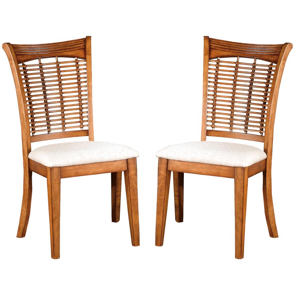 Hillsdale Furniture Bayberry Oak Dining Chair (Set of 2) 4766802 The Home Depot