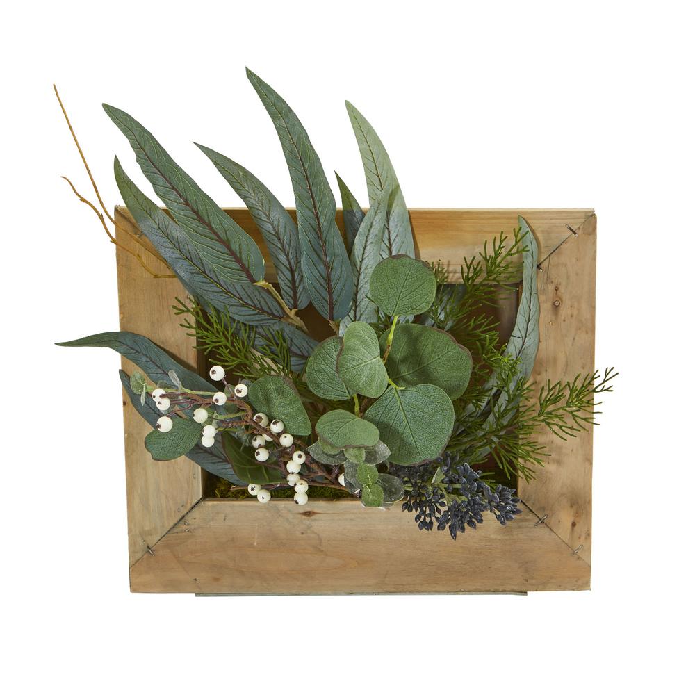 Nearly Natural Indoor Eucalyptus Artificial Plant in