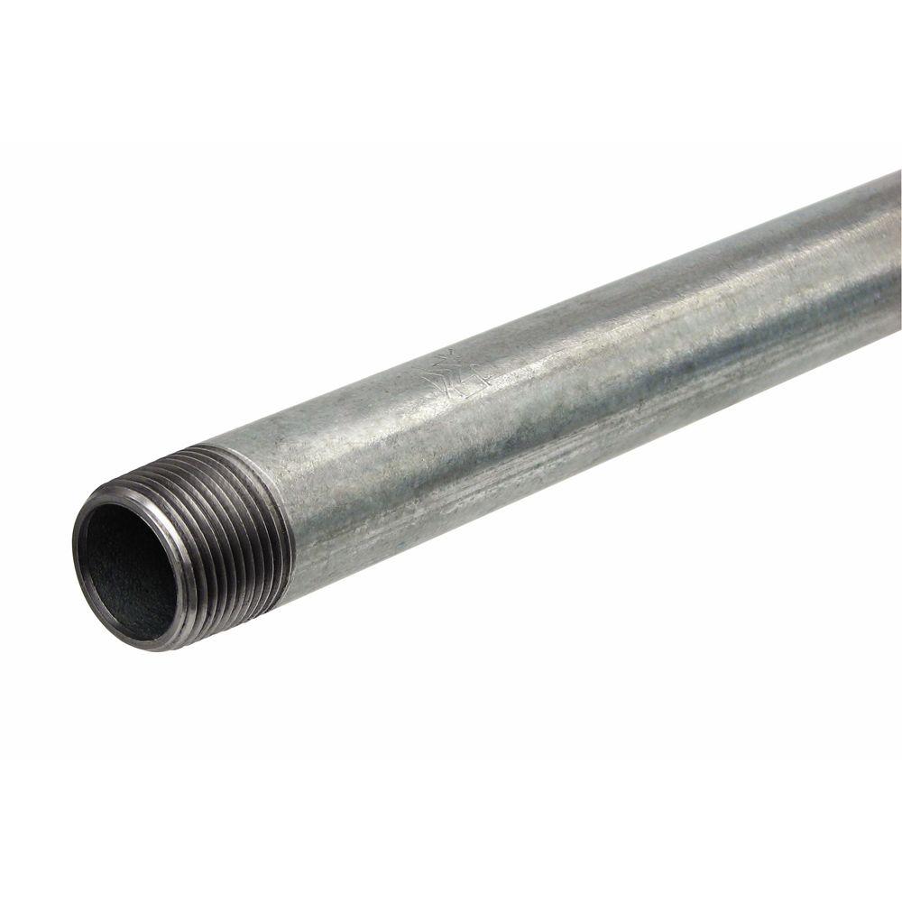 Mueller Streamline 3/4 in. x 18 in. Galvanized Steel Pipe-564-180HC