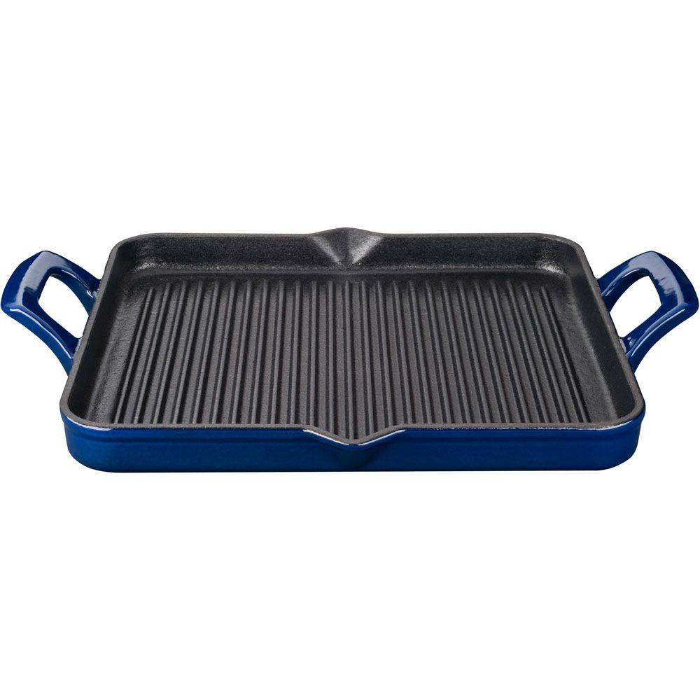 BergHOFF Neo 11 in. Cast Iron Square Copper Grill Pan2211077 The