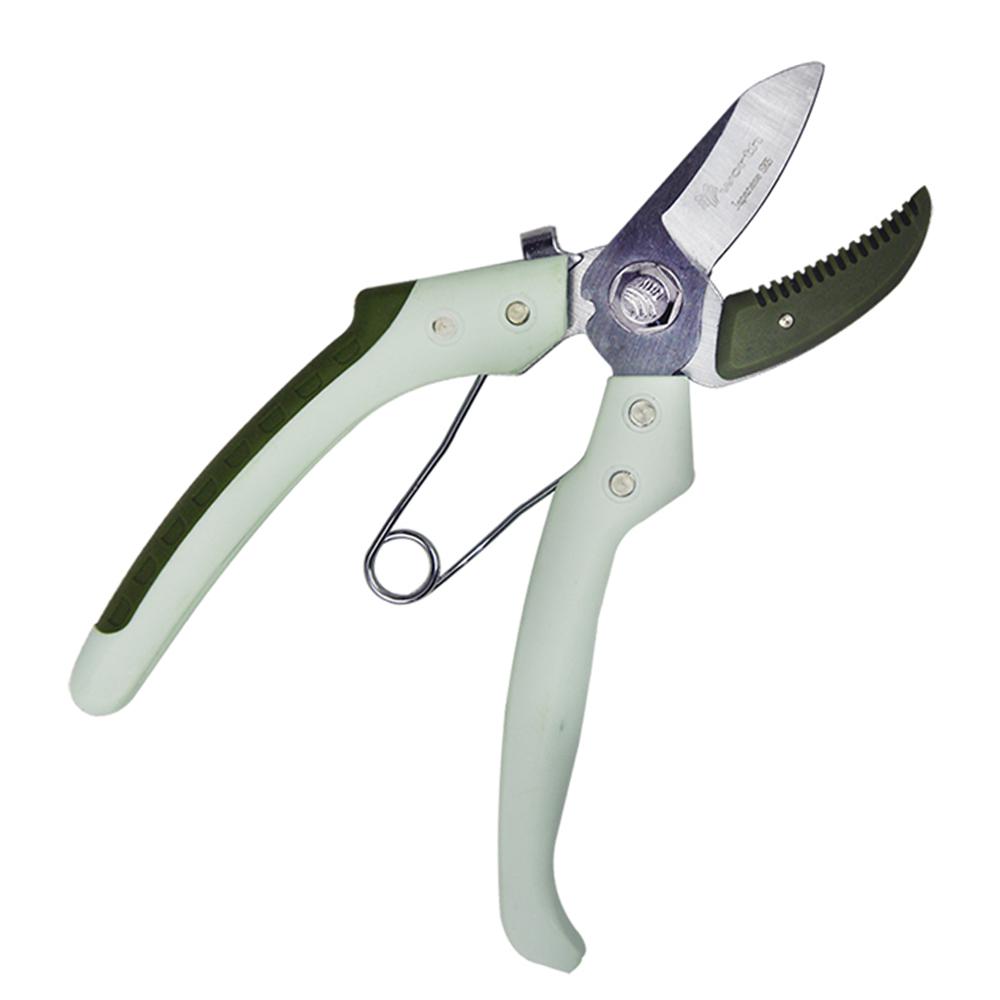 Worth Garden 8 in. Garden Hand Anvil Pruner Nylon Handles1052 The