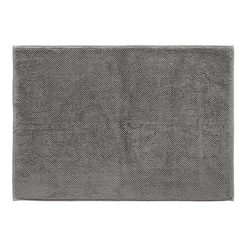 Modern Threads Grey 20 In X 28 In Cotton Bath Rug Turkish Reversible 5btmtpst Gry St The Home Depot