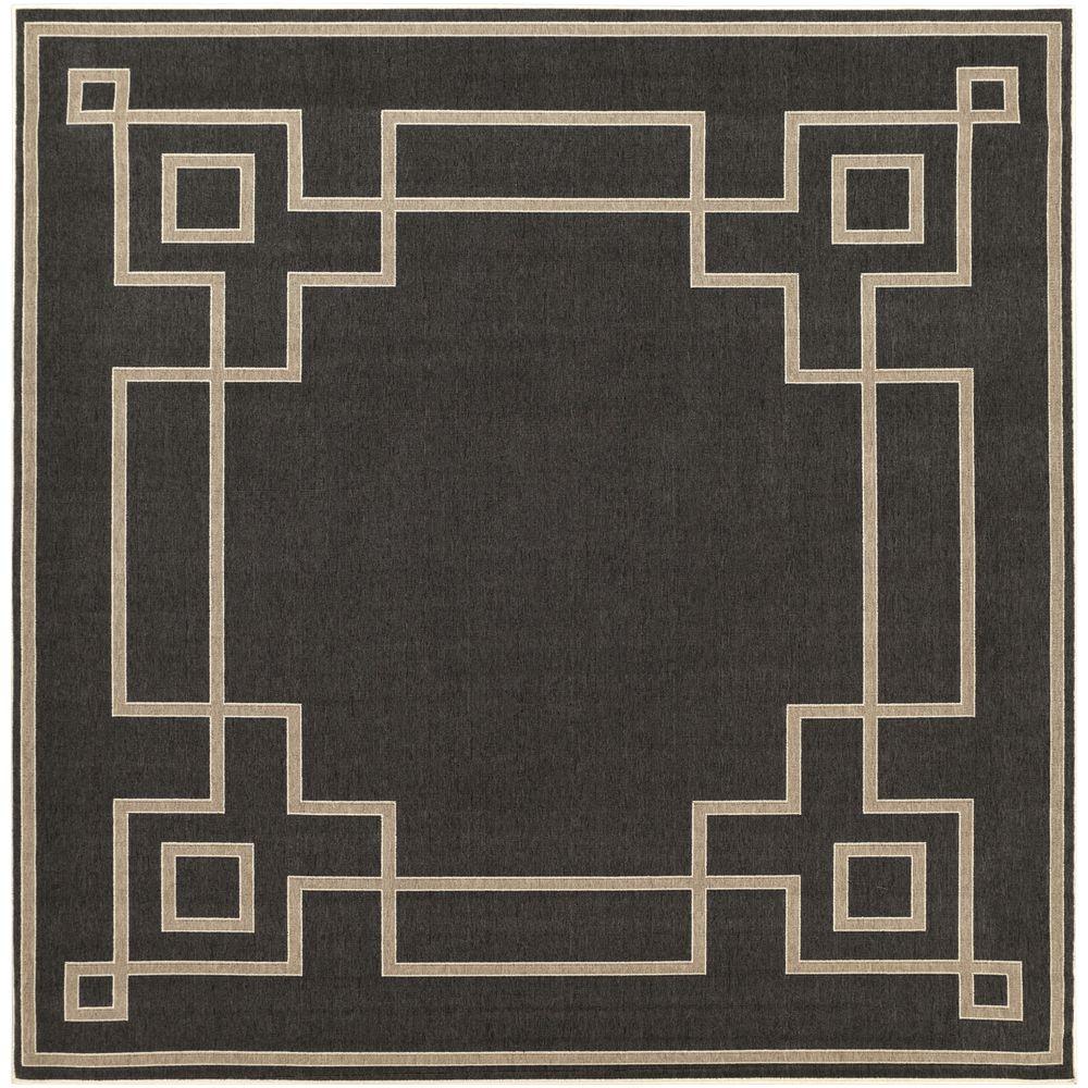 Artistic Weavers Blanche Black 8 ft. 9 in. x 8 ft. 9 in. Square ... Artistic Weavers Blanche Black 8 ft. 9 in. x 8 ft. 9 in. Square ...