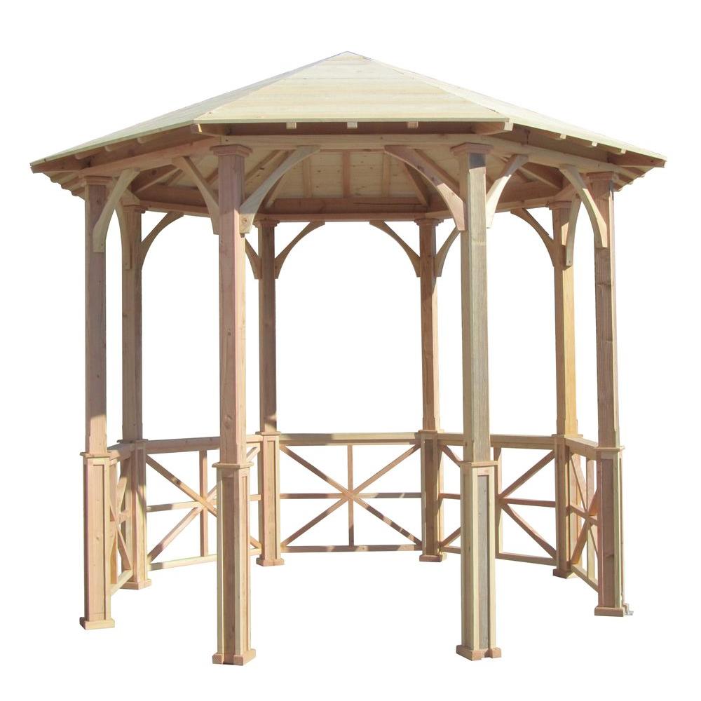 Samsgazebos 10 Ft Octagon English Cottage Garden Gazebo