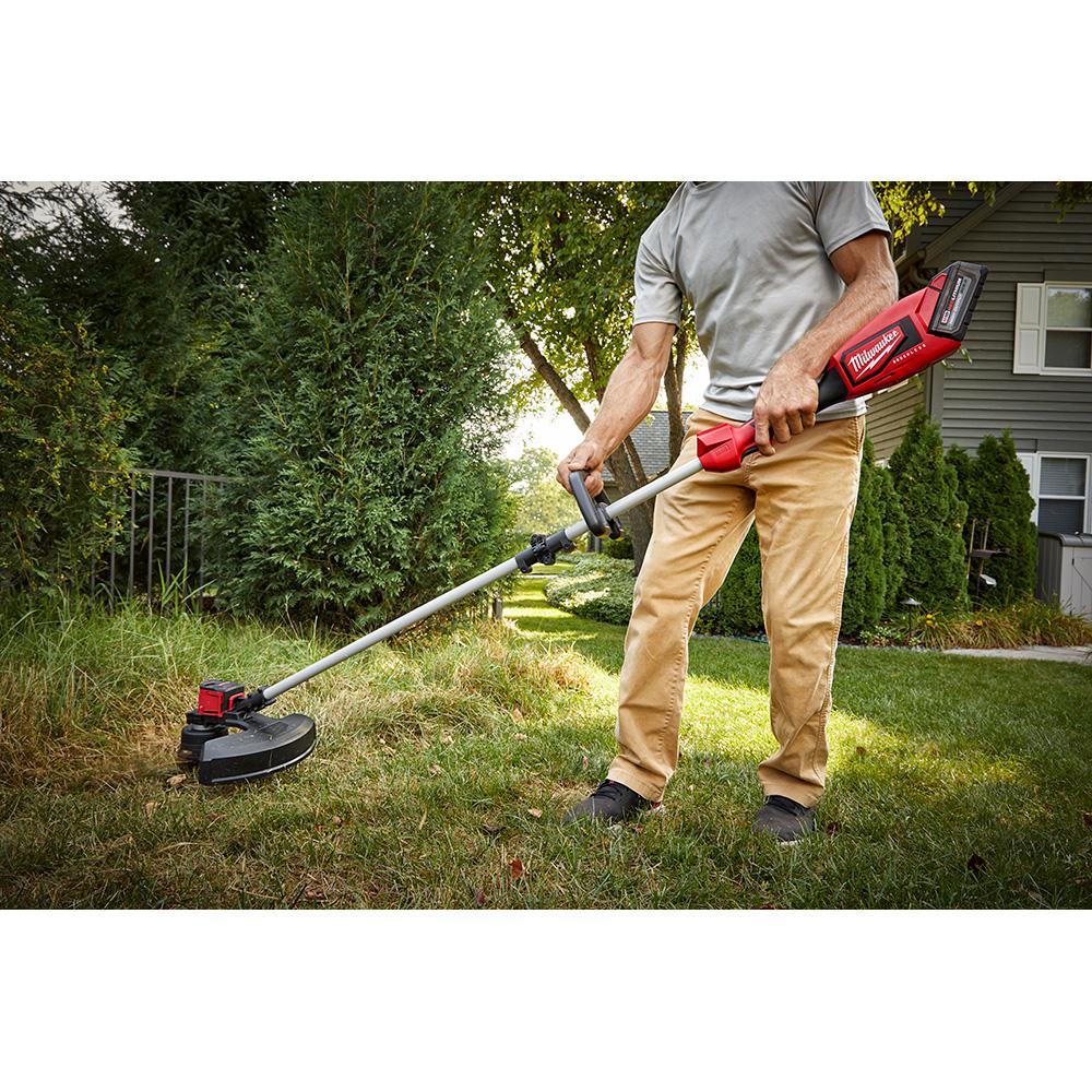 milwaukee string trimmer home depot