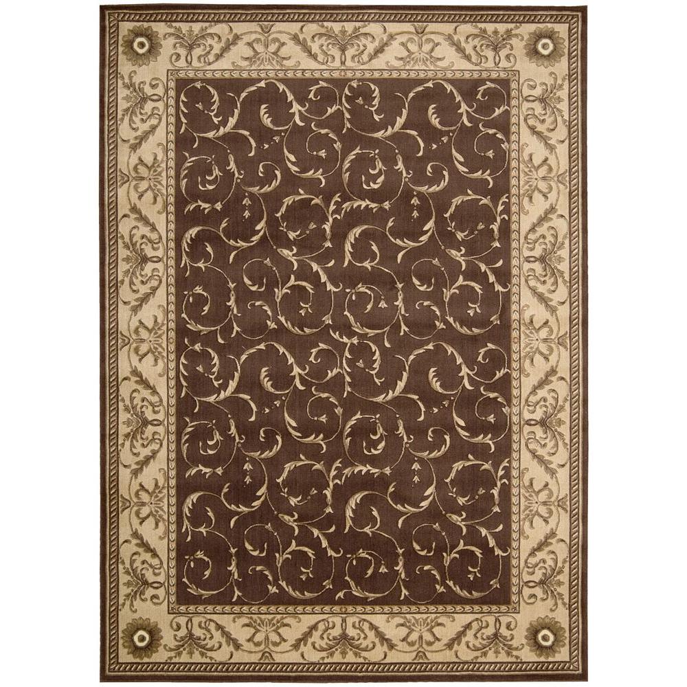 Nourison Somerset Brown 7 Ft. 9 In. X 10 Ft. 10 In. Area Rug-047908 