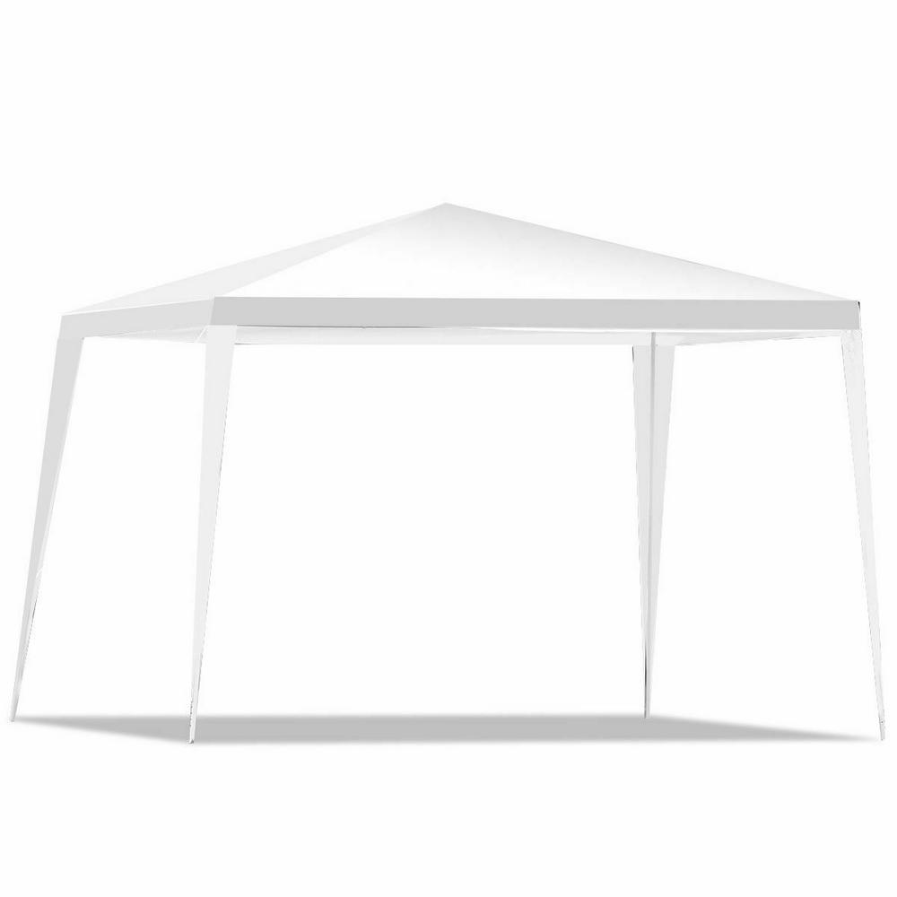 Costway 10'x10'Outdoor Heavy dutyPavilion Cater Events White Outdoor