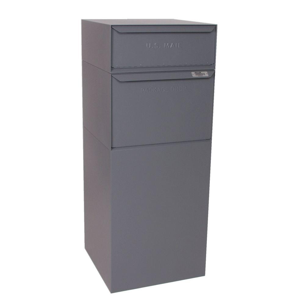 dVault Locking Curbside Mail and Package Delivery Vault Mailboxes in