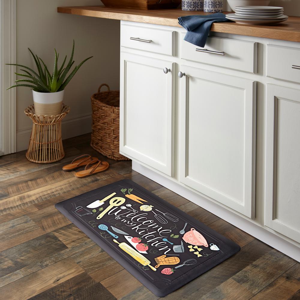 Mohawk Home Scattered Kitchen 18 In X 30 In Kitchen Mat 531041