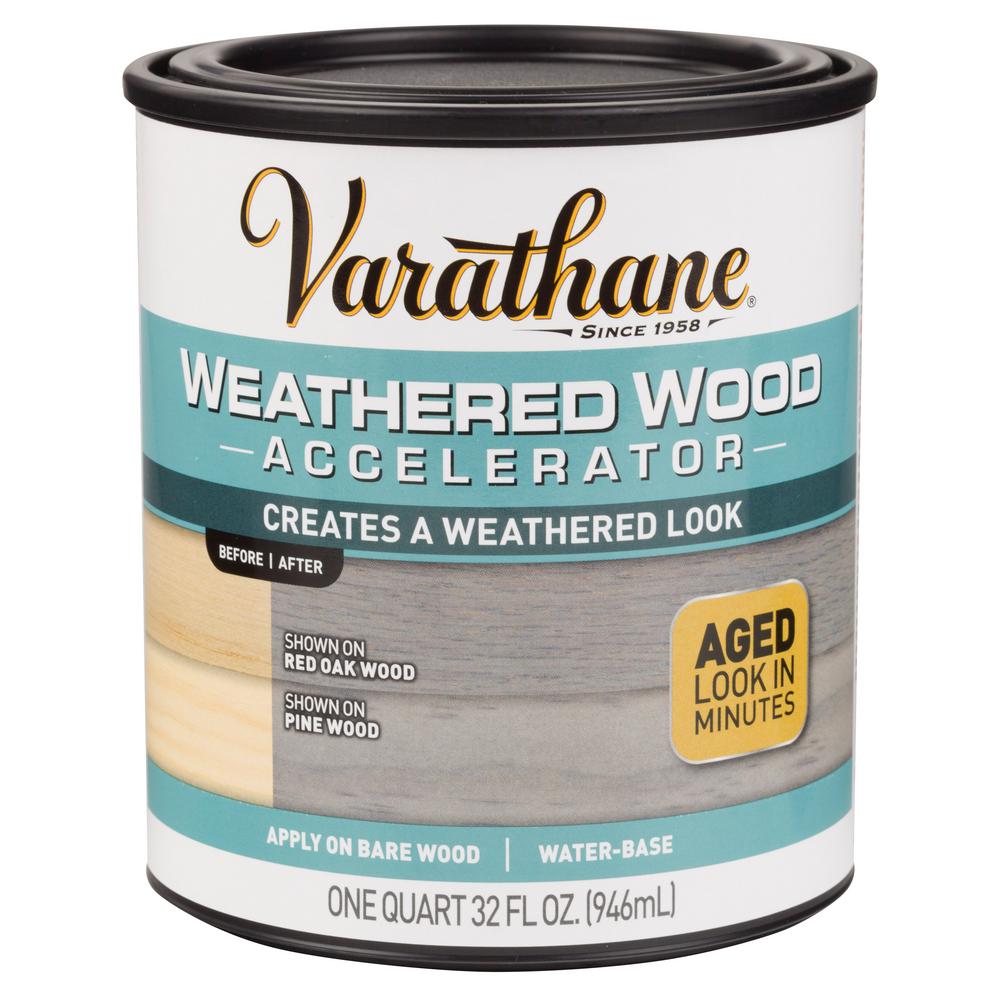 Varathane 1 qt. Weathered Wood Interior Accelerator (Case of 2)313835