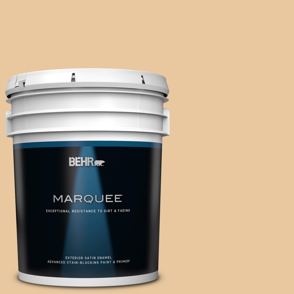 BEHR MARQUEE 5 gal. PPU415 Jasper Cane Satin Enamel Exterior Paint