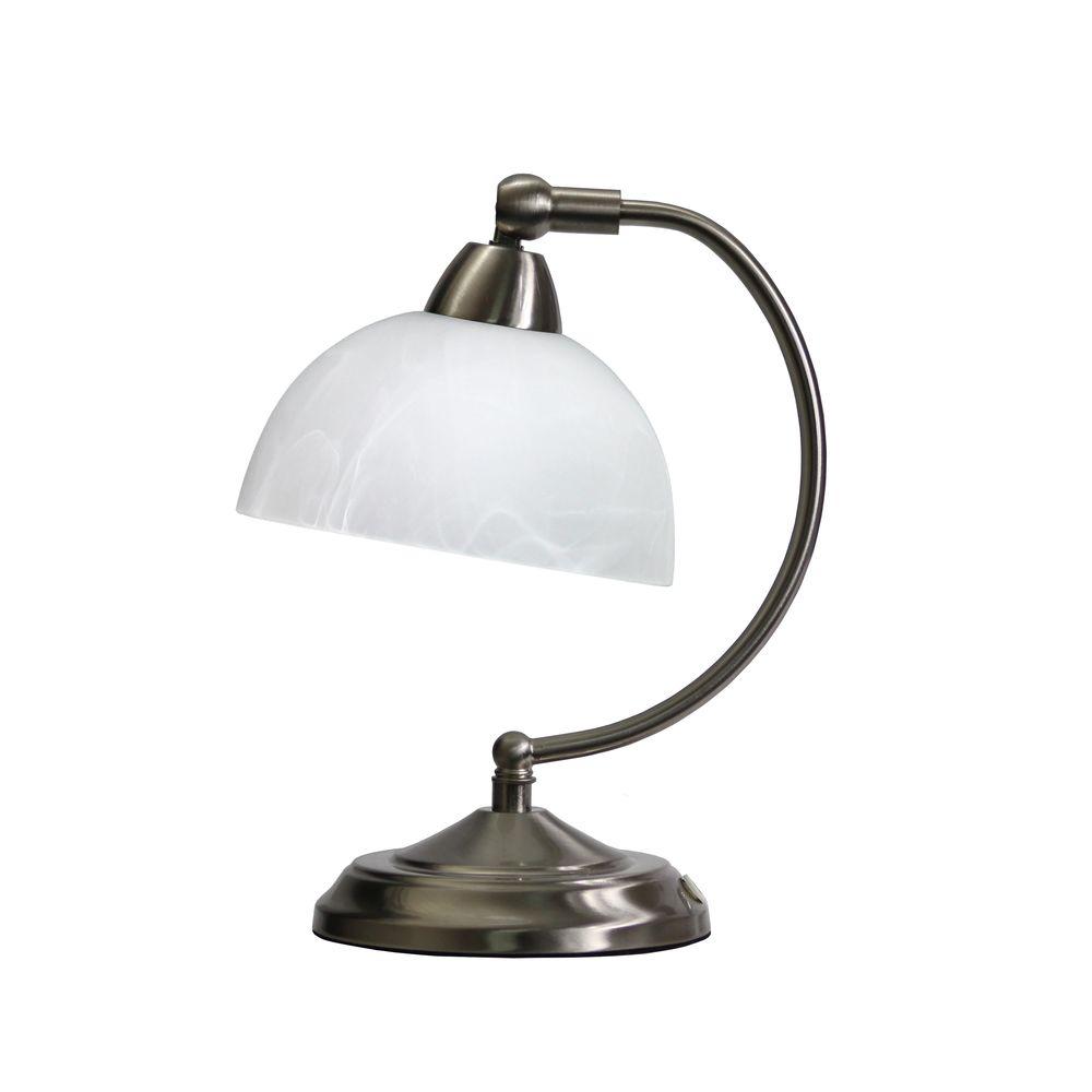 bankers touch lamp