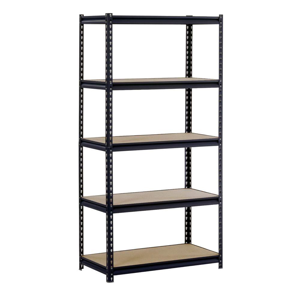 metal frame storage shelves