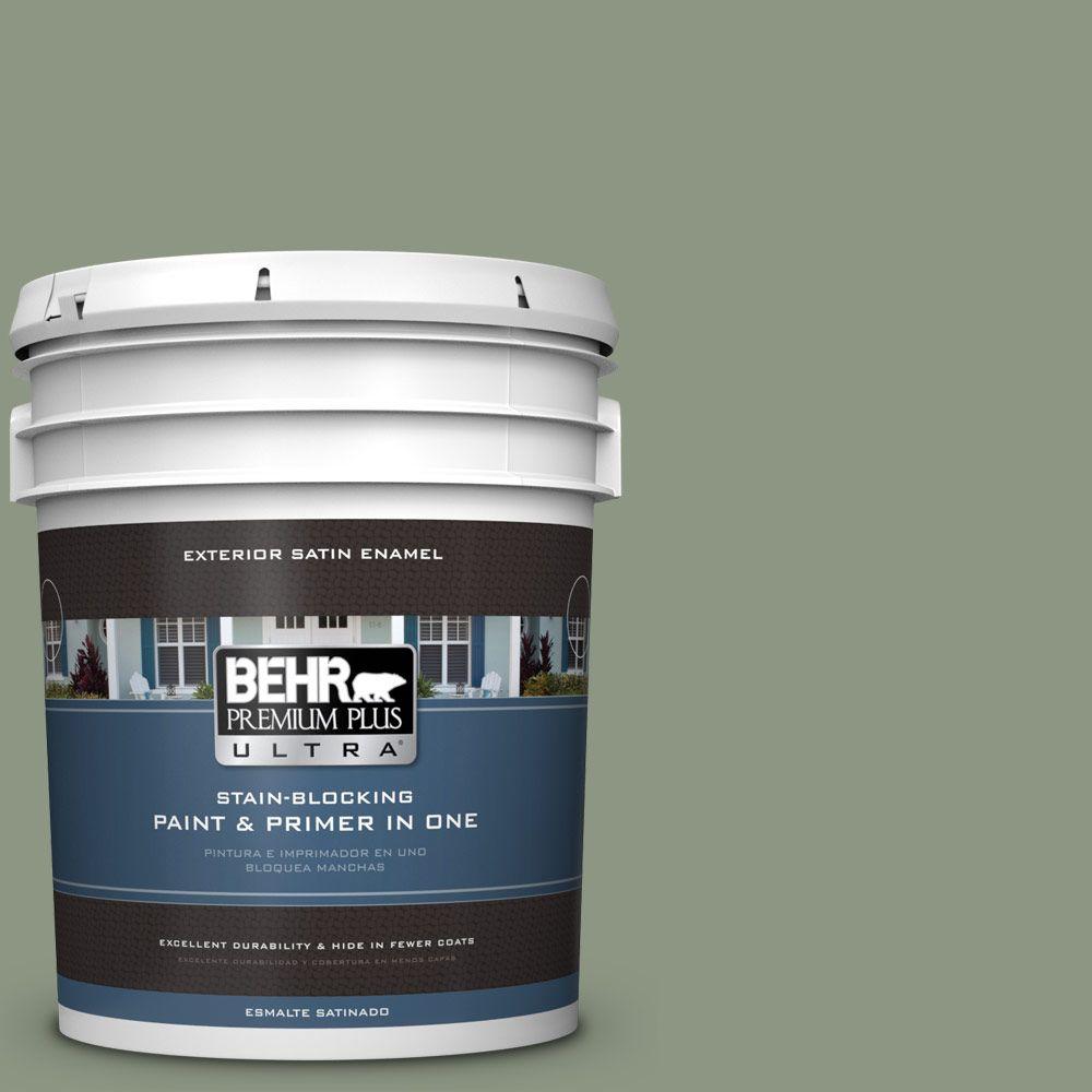 BEHR Premium Plus Ultra 5gal. PPU1117 Hillside Green