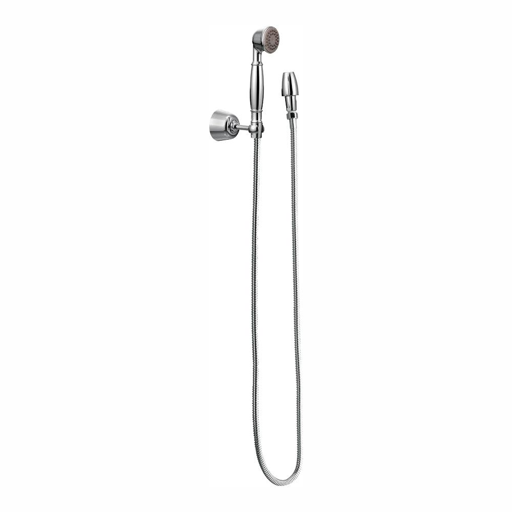 MOEN Eco 1Spray Handheld Shower and Wall Bracket in Chrome3861EP The Home Depot