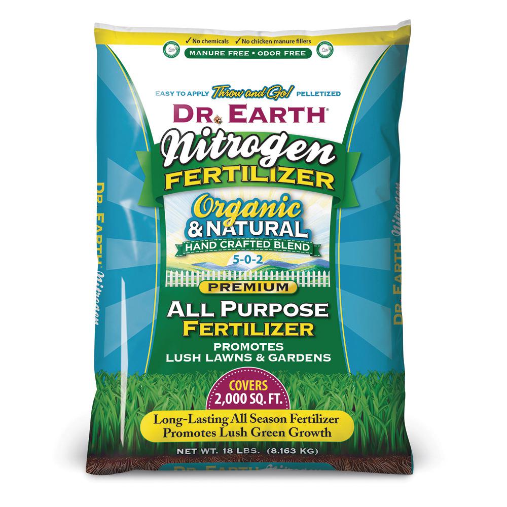 DR. EARTH 18 lbs. Lawn and Garden Fertilizer 5-0-2-100540358 - The Home