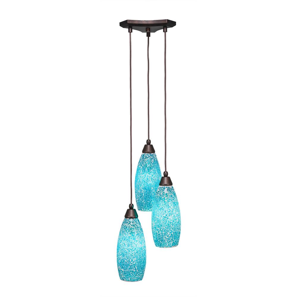 Teal Pendant Lights Lighting The Home Depot
