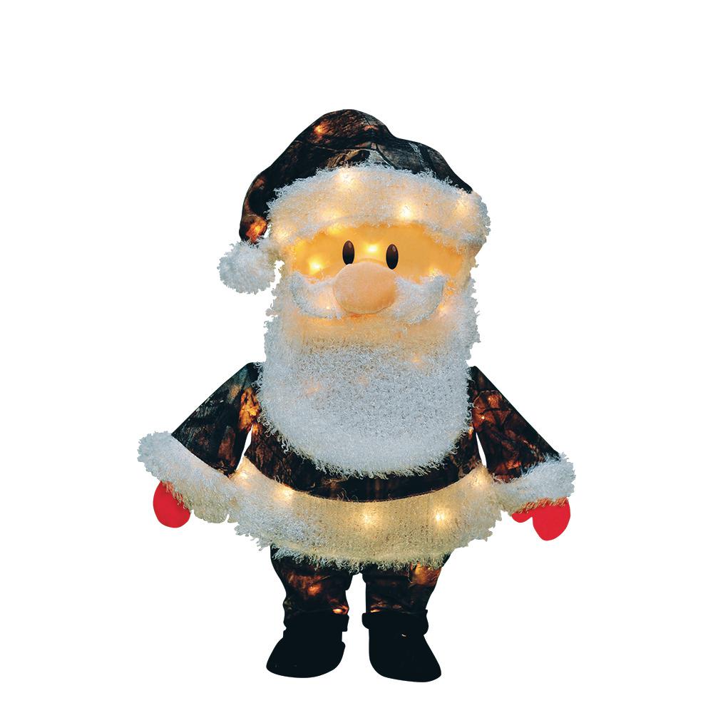 stuffed santa claus for outdoors
