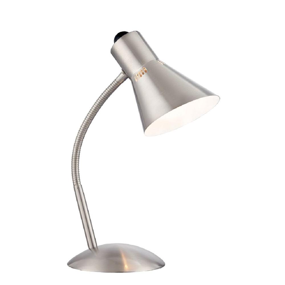 brushed nickel desk lamp