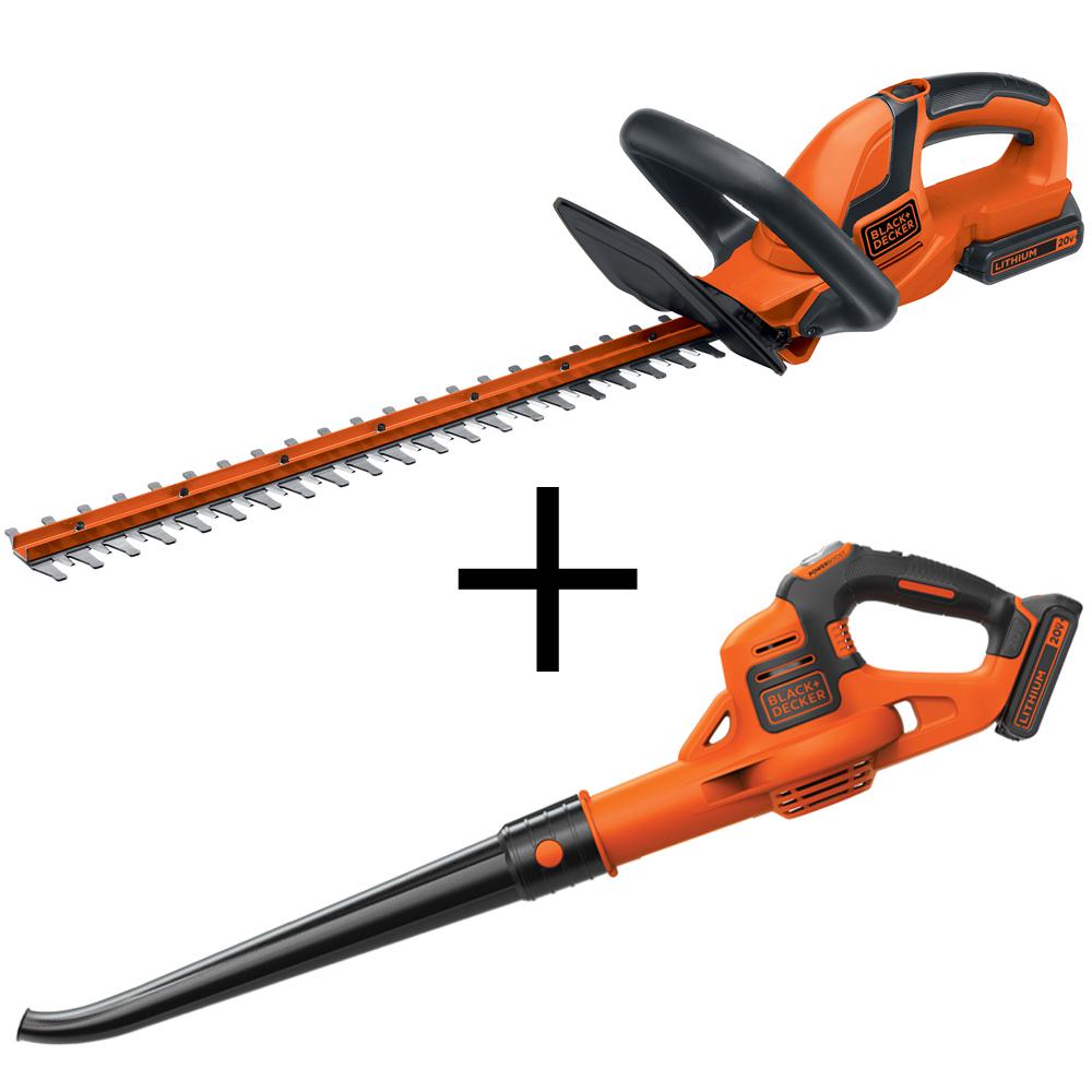 gardenline 20v cordless hedge trimmer