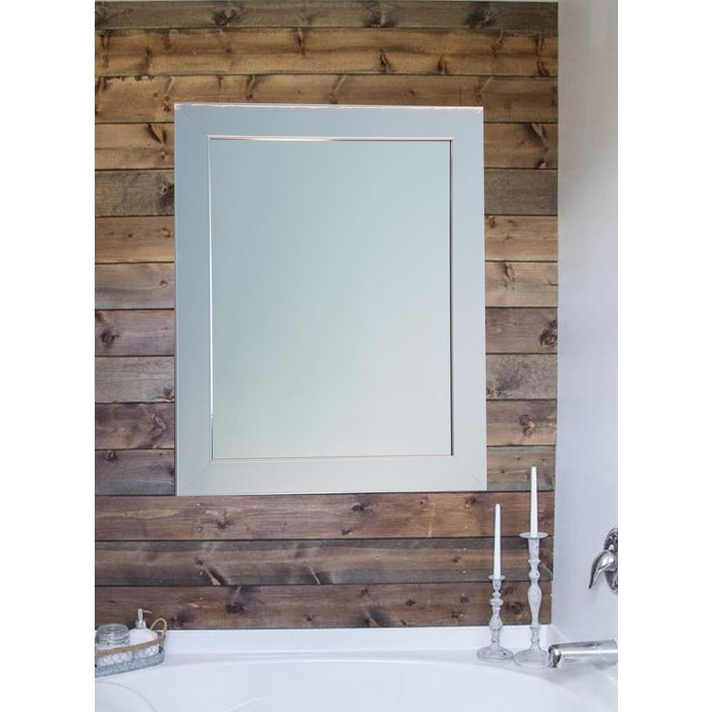 Ultra Modern Chrome Framed MirrorBM015S The Home Depot