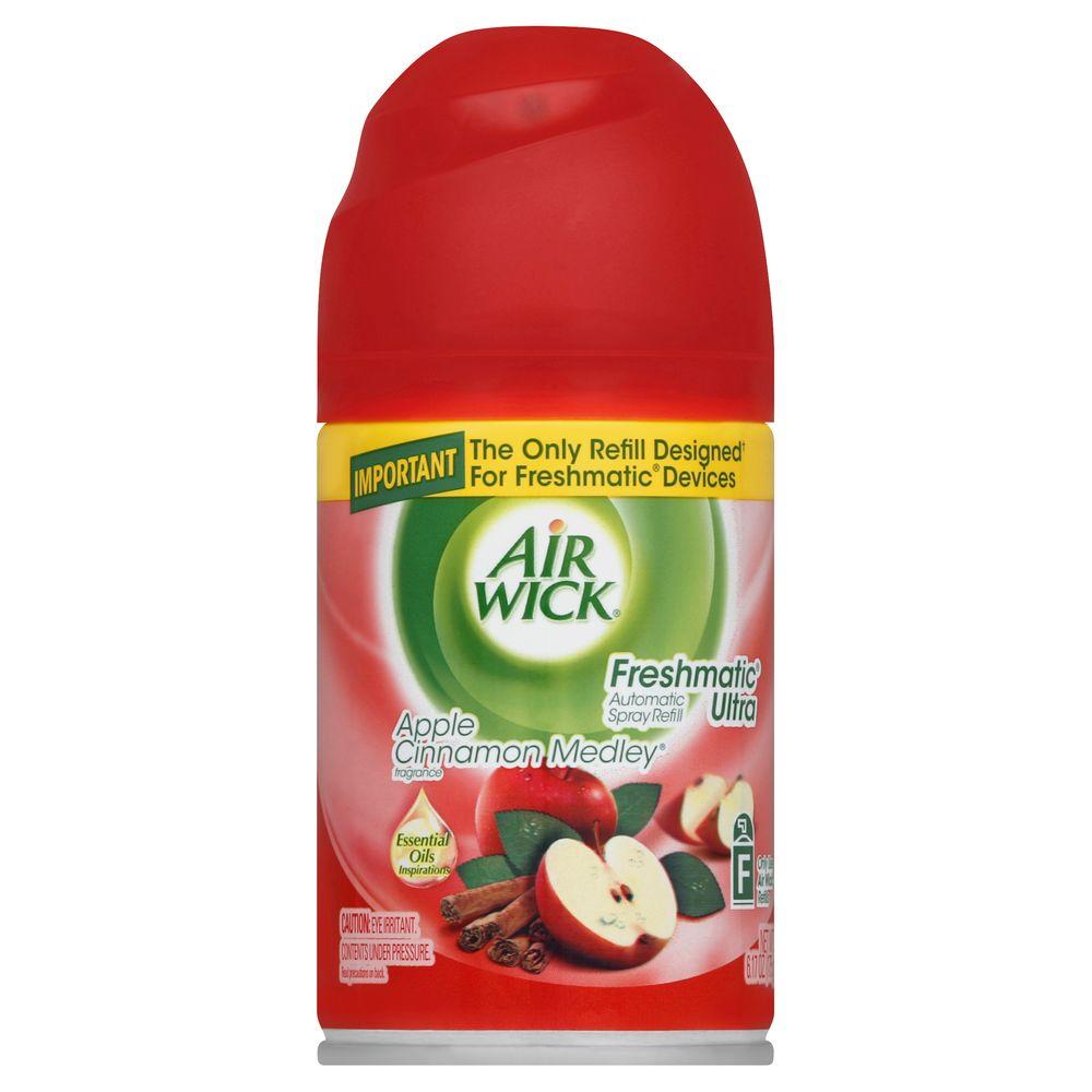 kj-866 freshener air Air oz. Apple Ultra 6.17 Automatic Wick Refill Spray Medley Freshmatic Air Cinnamon Freshener