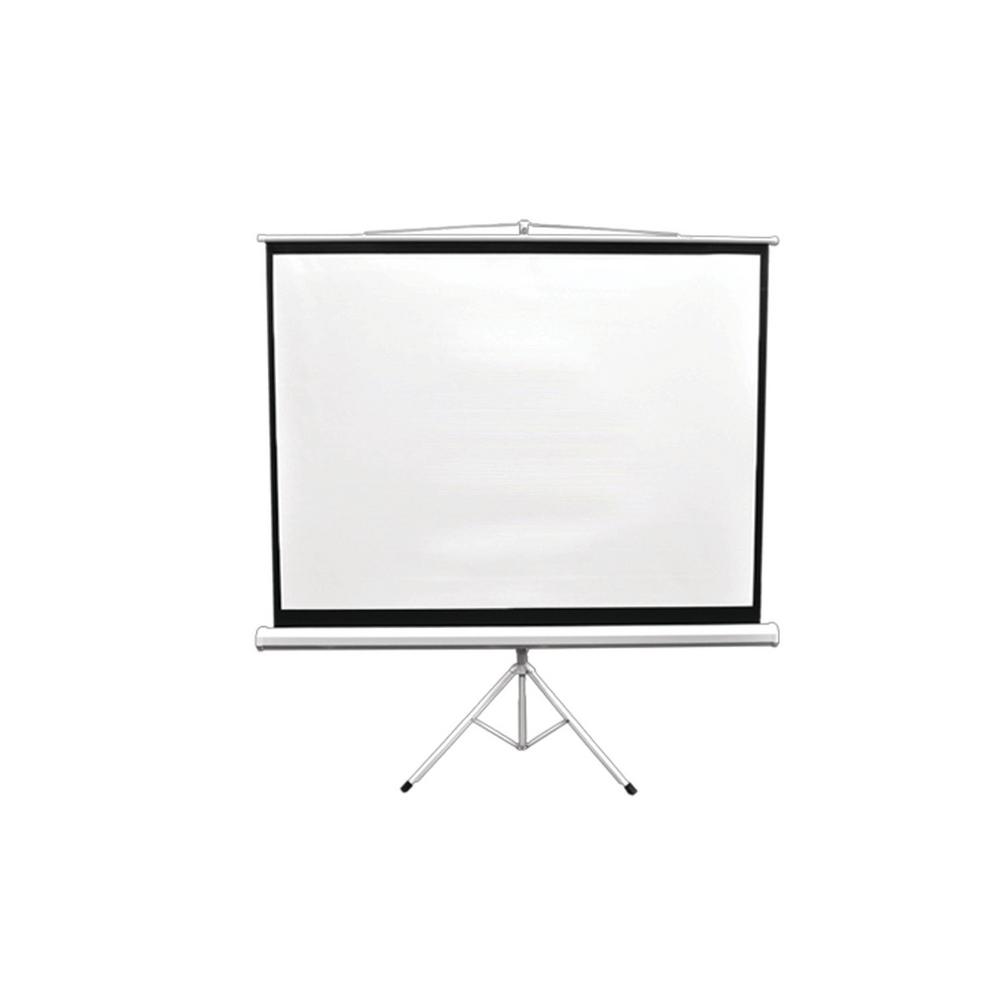 Pyle 72 In Floor Standing Portable Tripod Manual Projector Screen