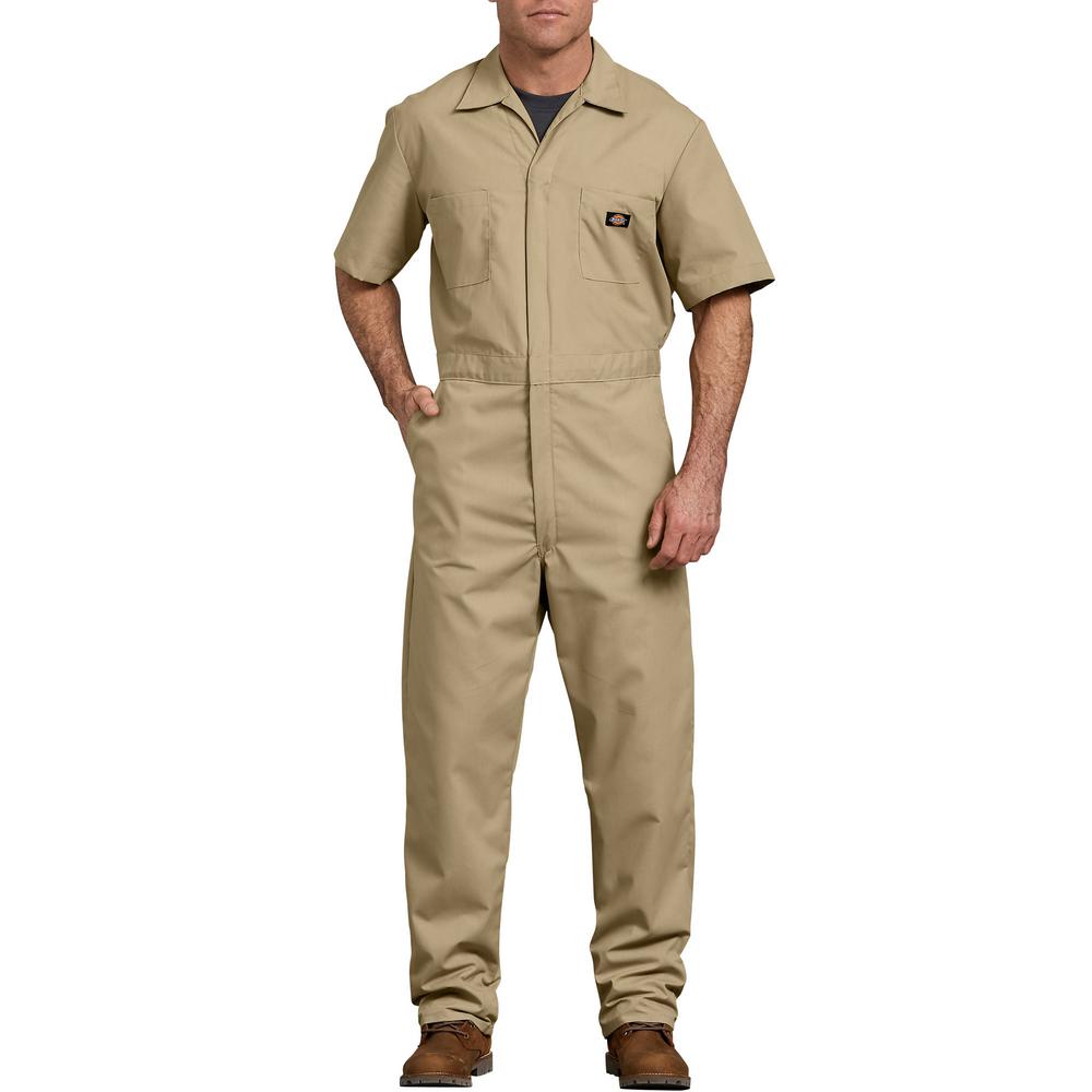 short sleeve coverall jumpsuit