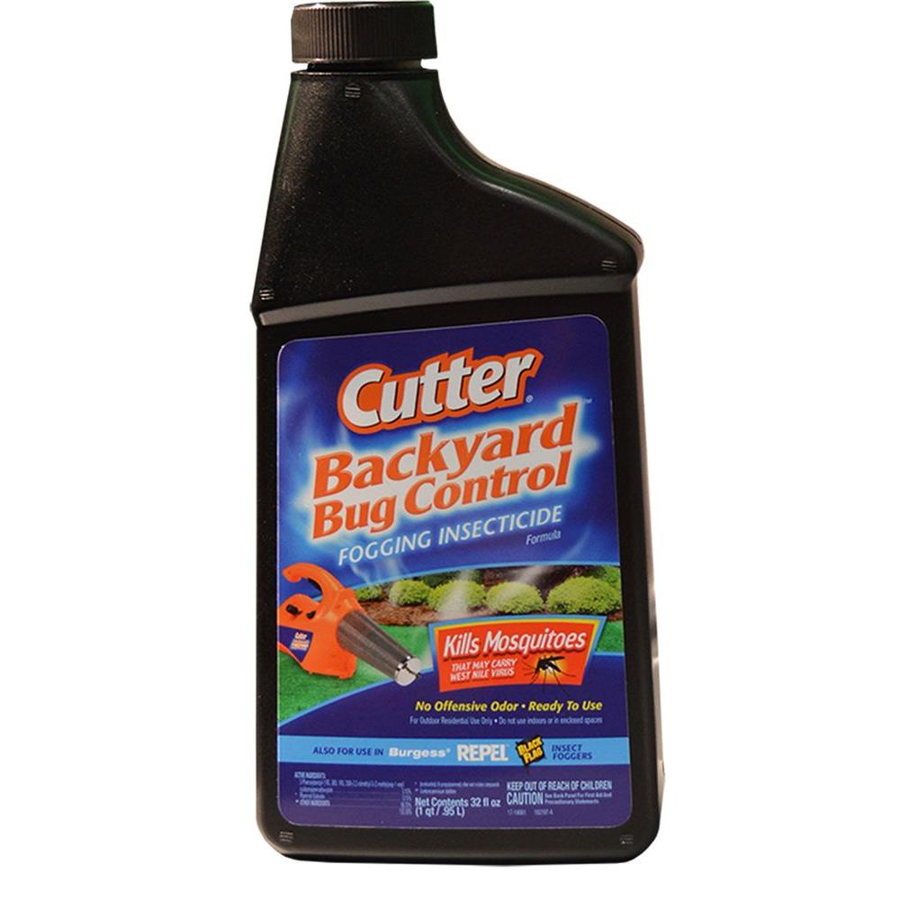 Cutter 32 Fl Oz Concentrate Backyard Bug Control Spray Hg 61067 6 32 Oz Fogging Insecticide