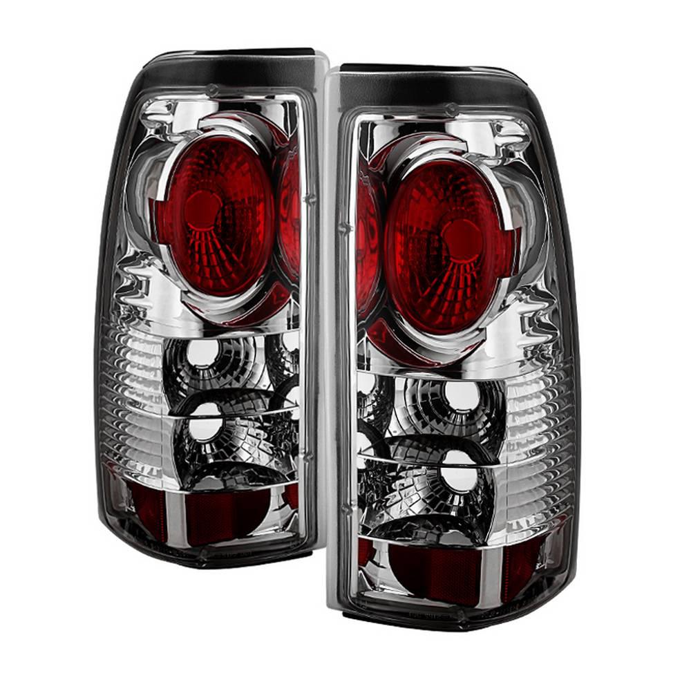 Spyder Auto Chevy Silverado 1500 2500 99 02 Not Fit Stepside Chevy Silverado 1500 2500 99 02 Not Fit Stepside Euro Style Tail Lights Chrome