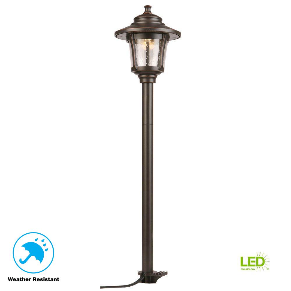 Walkway Path Lights Landscape Lighting The Home Depot Low Voltage