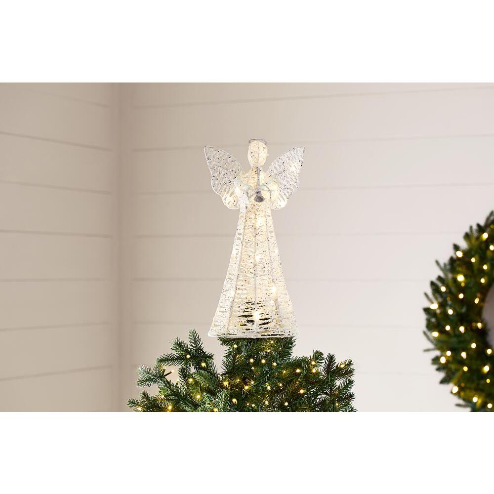 Featured image of post Christmas Tree Angel Topper Lighted - This tutorial is great to make your own personalised angel christmas tree topper.