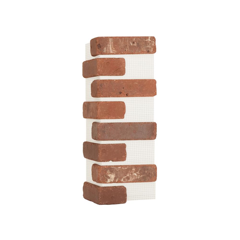 Old Mill Brick Brickwebb Boston Thin Sheets Corners Brickwebb Boston Mill Thin Brick Sheets Corners Box Of 3 21 In X 15 5 Linear Ft
