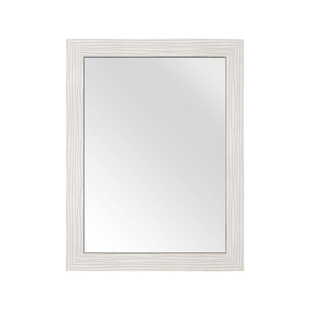 Cutler Kitchen Bath 30 In L X 23 W Framed Wall Mirror Cutler Kitchen Bath 30 In L X 23 W Framed Wall Mirror Contour White Fv Cw Mr The Home Depot