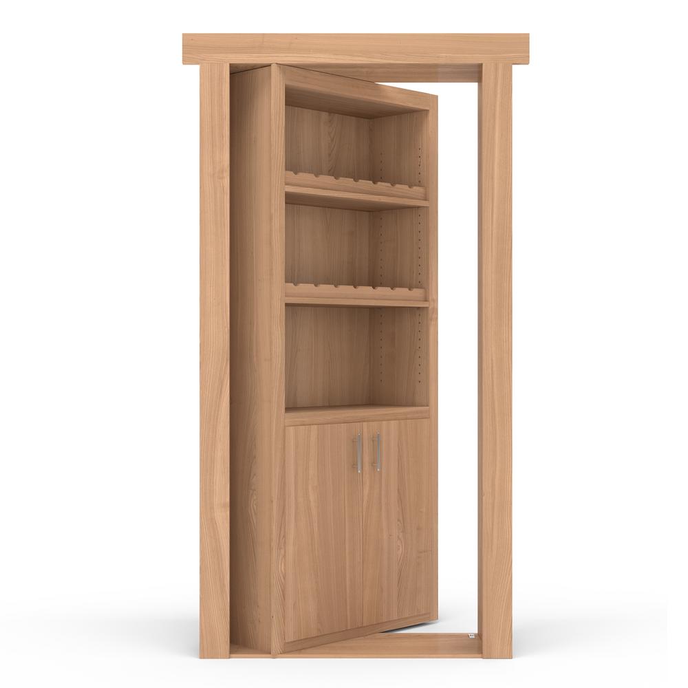 hinges for zero clearance hidden bookcase door