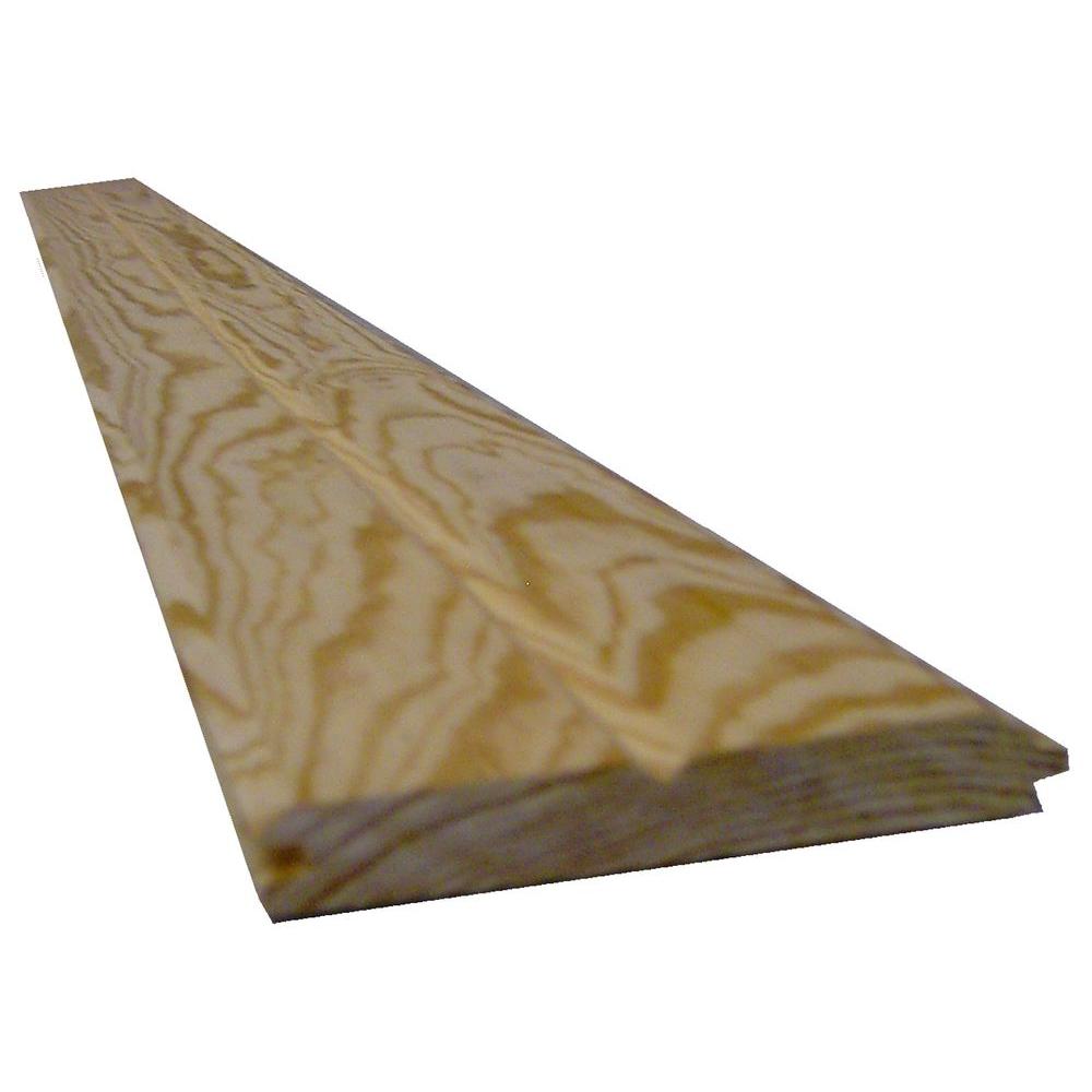 1 in. x 8 in. x 12 ft. Knotty WP4 /116 Tongue and Groove